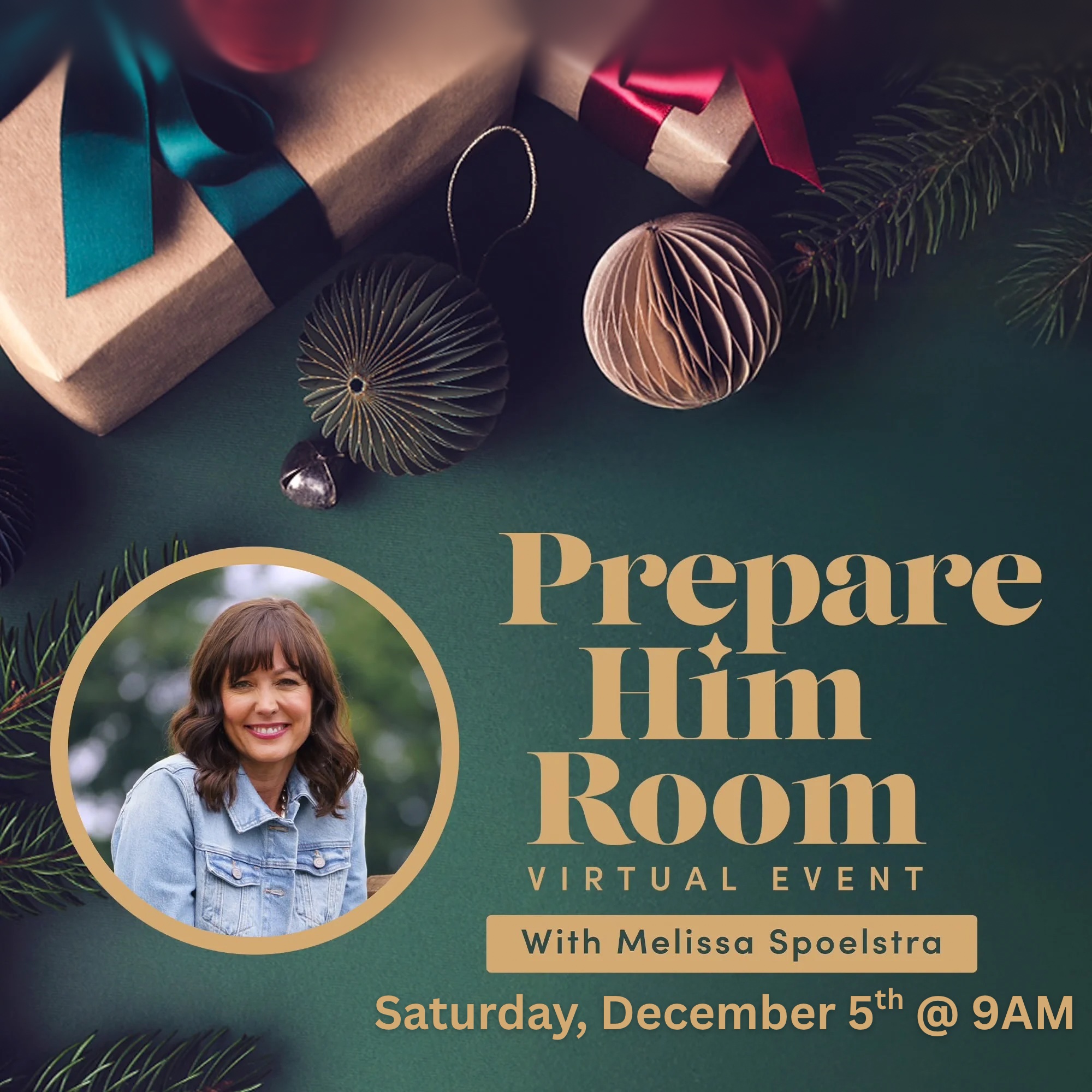 Prepare Him Room flyer